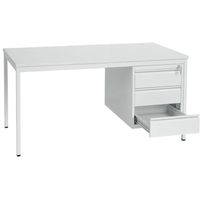 Schreibtisch | Bürotisch mit optionalen Unterbaucontainern | 160x80 | verschiedene Farben