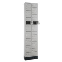 Mini-Schließfächer | Wertfachschrank 30 Abteile (hoch) | 195x46x20