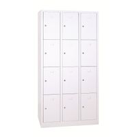 Schließfachschrank | Fächerschrank mit 12 Abteilen 180 x 88,5 x 50 cm