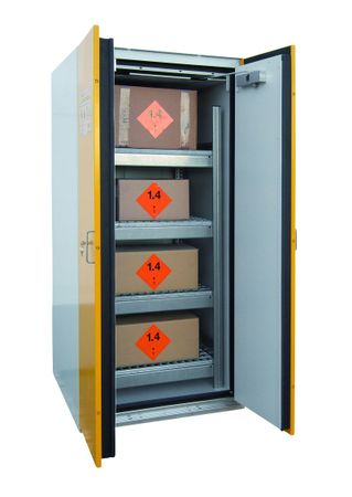 Lacont B80-2879-A, storelab Explosivstoffschrank, Lagerung von Explosivstoffen, DIN EN 14470-1