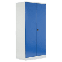 XL Werkzeugschrank | Werkstattschrank 195x92x50 GRAU/BLAU