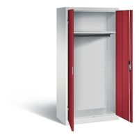 C+P Flügeltürschrank | 195x93x50 mit Kleiderstange und Ablageboden | große Farbauswahl