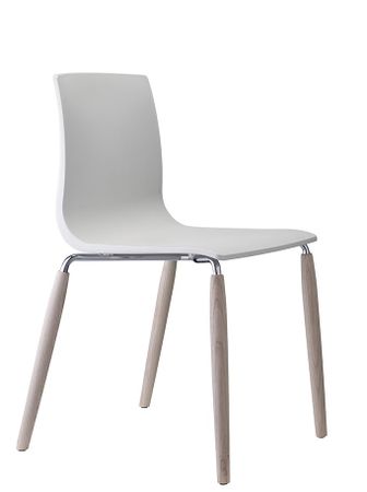 Loungechair mit Polster,transparenter Stuhl,Acrystuhl,durchsichtiger Stuhl,Stuhl weiß buche