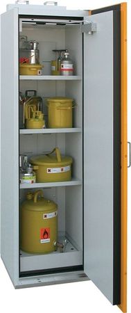 Lagerung Desinfektionsreiniger | LACONT Gefahrstoffschrank mit TFA | SiS Typ 90 / 600