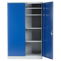 Obelixxx Werkzeugschrank | Werkstattschrank 195x120x50 GRAU/BLAU