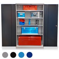 Koloss Werkzeugschrank | Werkstattschrank | vollverzinkte Fachböden |195x120x60 Multicolour | große Farbauswahl