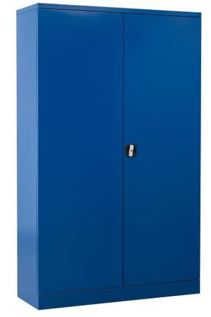 blau Aktenschrank abschließbar Büroschrank Universalschrank modern