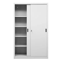 BIG ONE Werkstattschrank | Schiebetürenschrank 195x120x45 GRAU