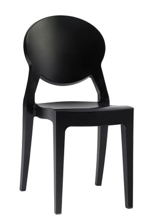 Loungechair mit Polster,transparenter Stuhl,Acrystuhl,durchsichtiger Stuhl,Stuhl schwarz