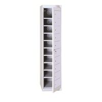 Wäscheschrank | Wäscheausgabeschrank 10 Abteile | 180x40x50