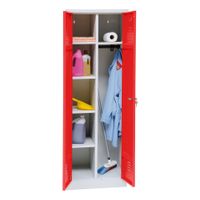 Besenschrank | Putzmittelschrank mit 7 Fächern | 180x80x50 | verschiedene Farben