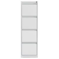 Hängeregisterschrank | Hängeregister 4 Schübe | einbahnig GRAU